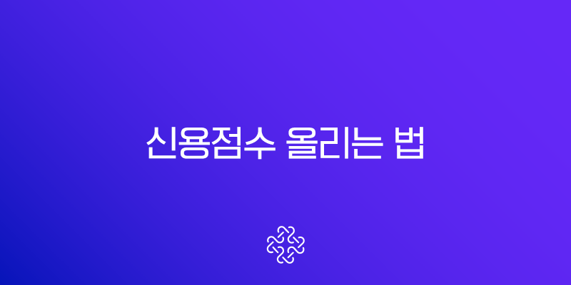 신용점수 올리는 법, 2025년 최신 완벽 가이드 (NICE, KCB 공통)