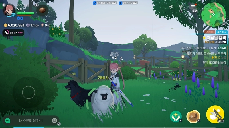 마비노기 모바일 최상급 양털, 아직도 노가다만 하세요? 아무도 모르는 채집 확률 올리는 위치 공략법 17