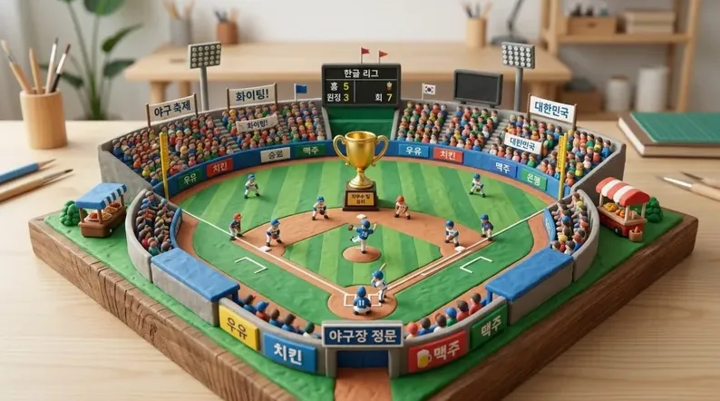 야구 선수 전력 강화 장면