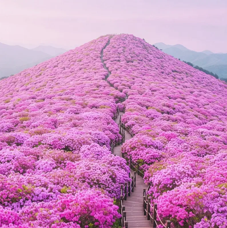 비슬산참꽃축제 주차 셔틀버스 실시간 개화상황 총정리