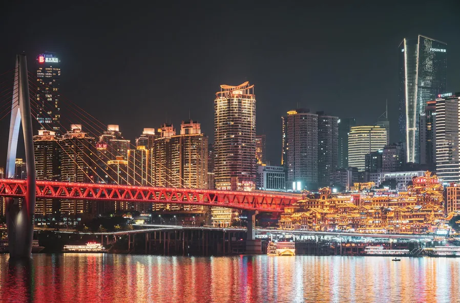 양재천 벚꽃 등축제 야간 라이트업 산책 코스 9 다리 위 라이트업 반영 포인트