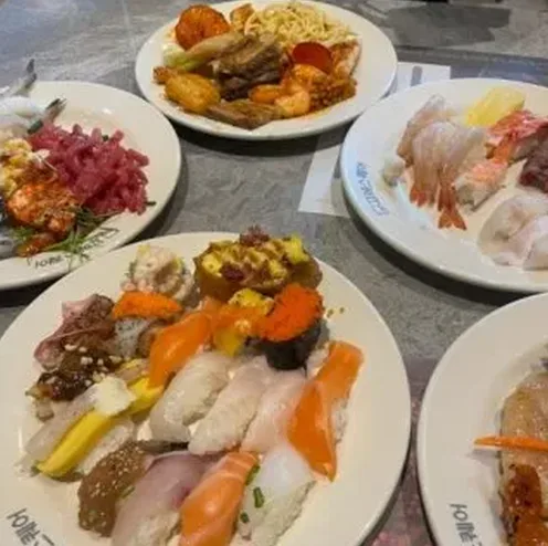 뷔페 디저트 코너 예시