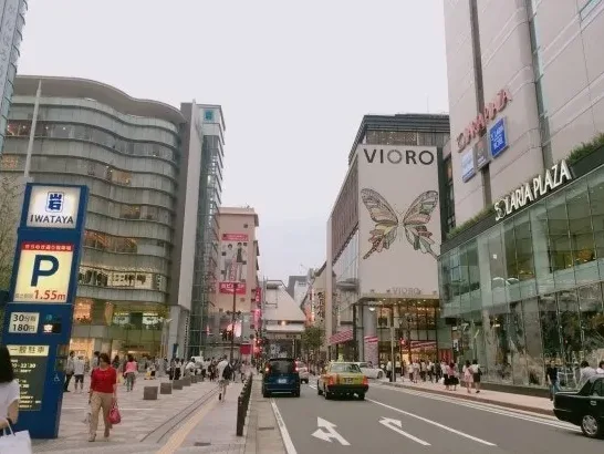캐널시티 하카타 저녁 풍경