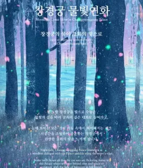 창경궁 물빛연화 예약 방법과 관람 꿀팁 정리