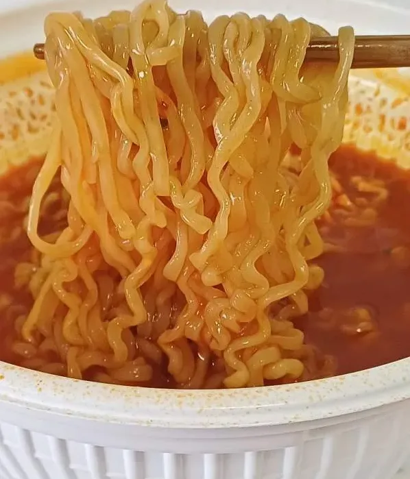 치즈가 올라간 라볶이 토핑