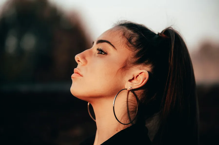 이어팁 소재 확대 사진