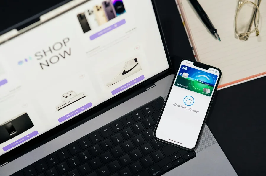 디지털 지갑 설정 화면