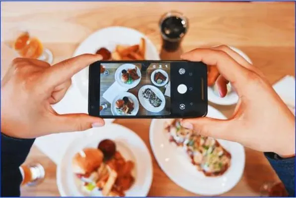 사라지는 메시지 화면 예시