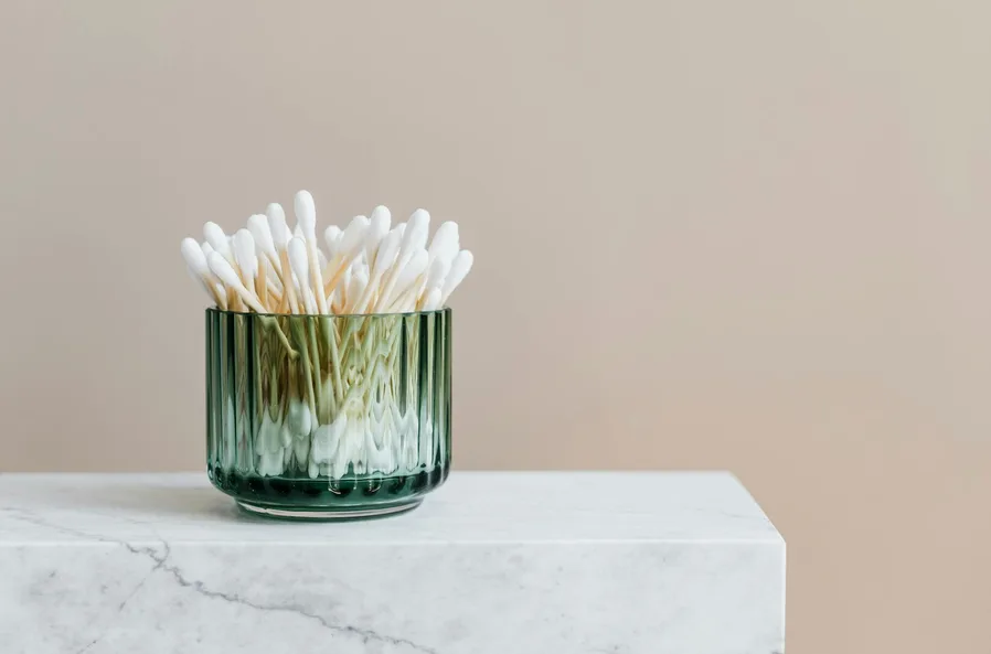 이어팁 교체 전후 비교 사진