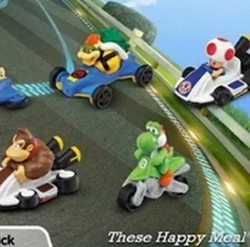 이른 아침 맥도날드 매장 분위기