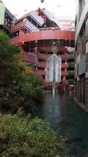 덴진 쇼핑거리와 먹거리 분위기