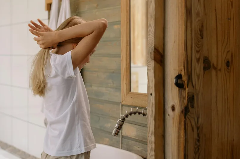 한국 여성 헤어드라이 루틴