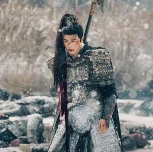 전장 배경의 사극 장면