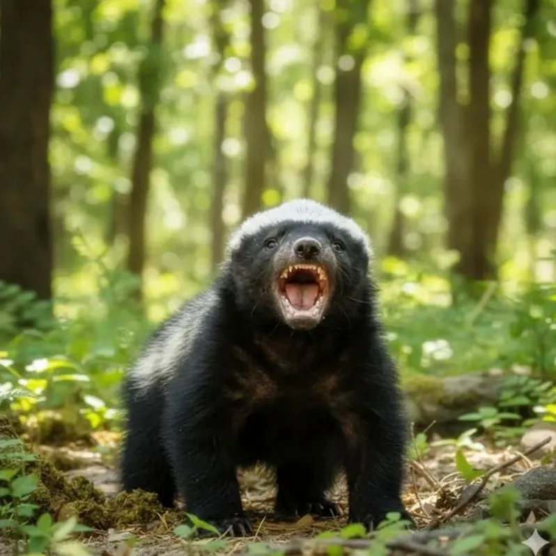 벌꿀오소리 왜 무서운 동물로 불릴까? 특징 정리 7 벌꿀오소리 클로즈업 사진
