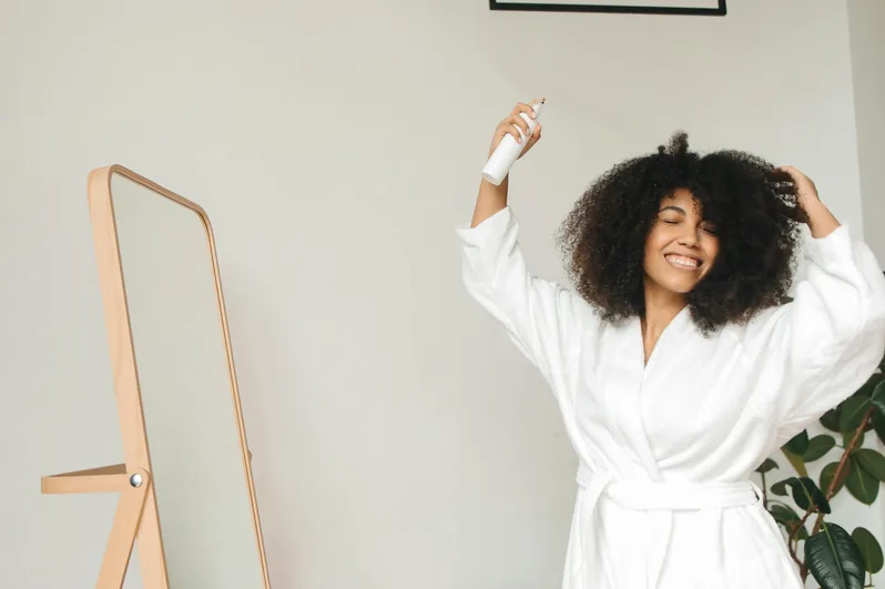 습한 날 헤어 관리 루틴