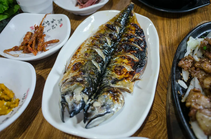 한국 레스토랑 영수증