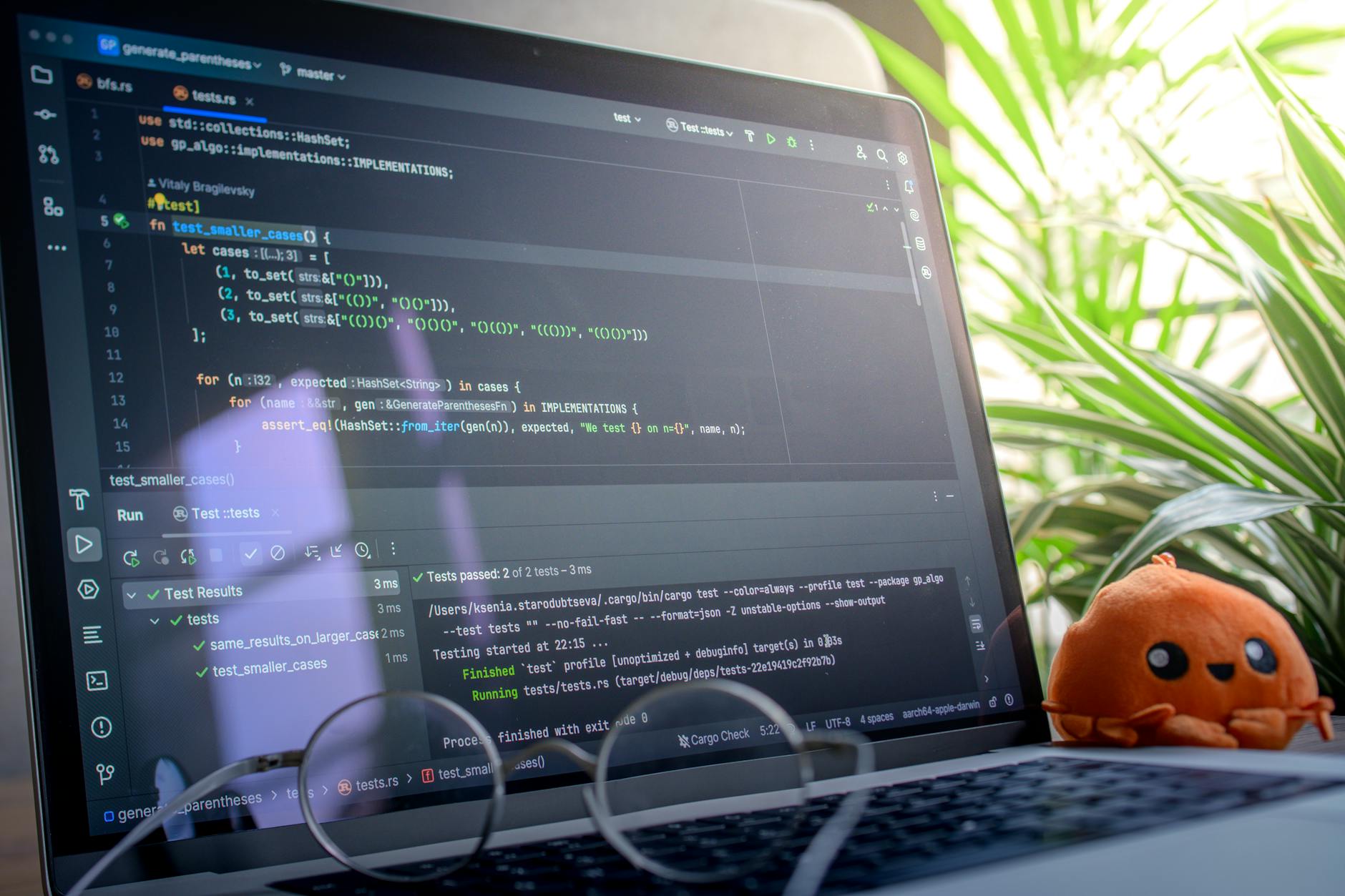 맥북 성능 및 전력 측정 화면