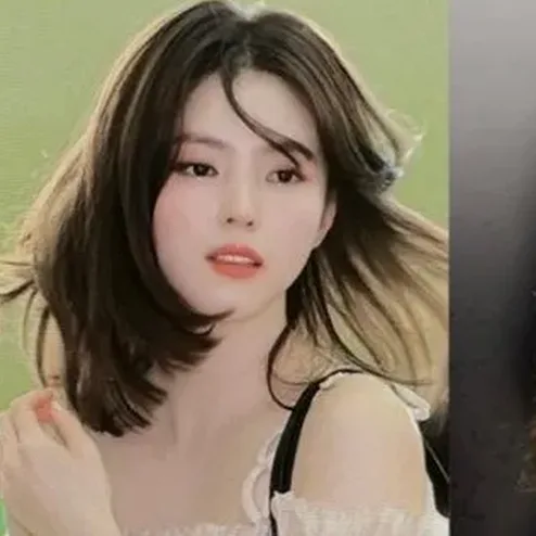 레이어드컷 층감 디테일 클로즈업