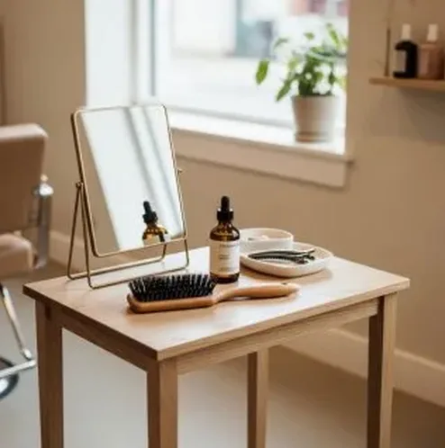 한국 미용실 레이어드컷 예시