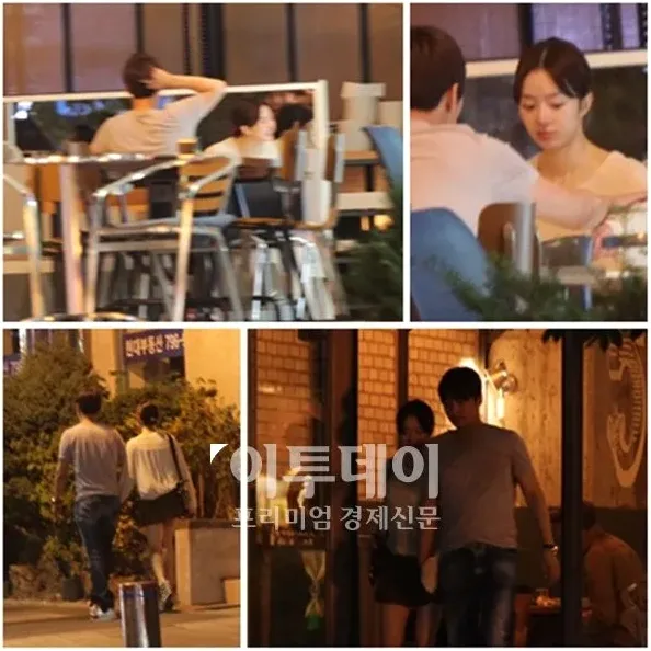 오래된 연인의 손을 맞잡은 모습