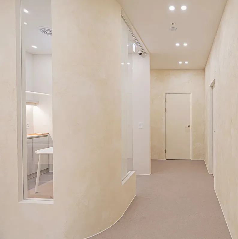 남성전용 왁싱샵 시술실 예시