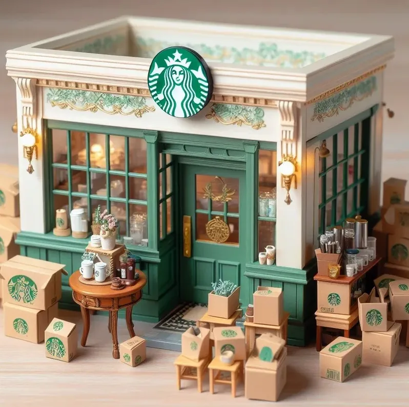 미니 텀블러 키링처럼 활용하는 모습