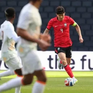 대표팀의 조직력을 상징하는 장면