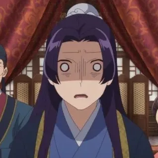 궁중 미스터리 애니 장면 예시