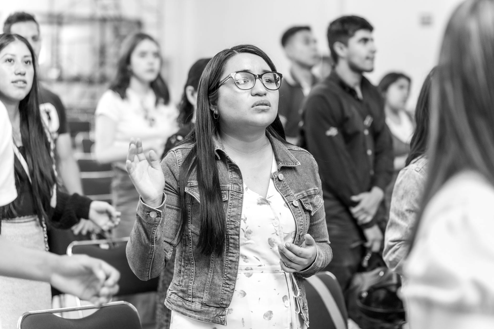 질문하는 사람 일러스트