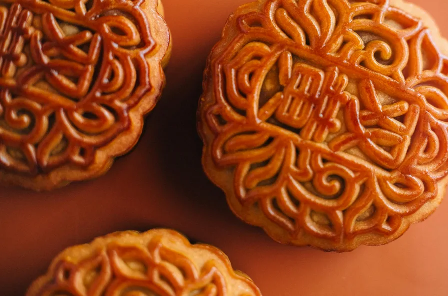 팥빵 단면 클로즈업