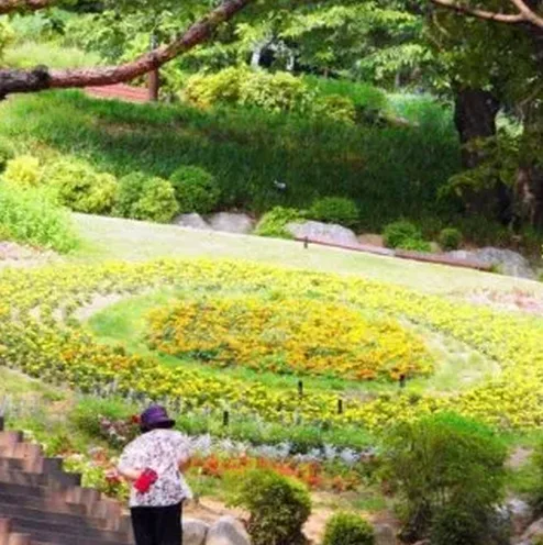 서대문구 산책길과 오르막길 풍경
