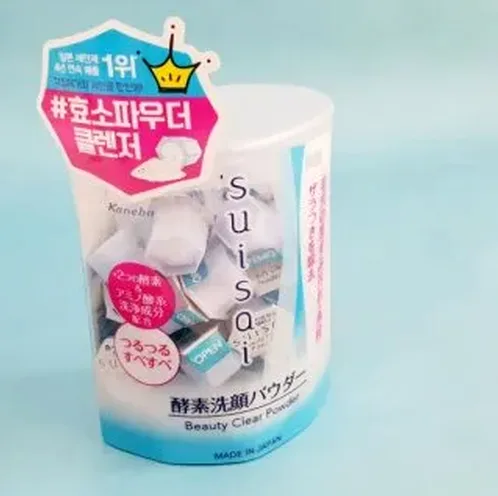 수이사이파우더워시 효소세안제 후기와 선택 포인트 정리 2 세안제와 스킨케어 제품 구성