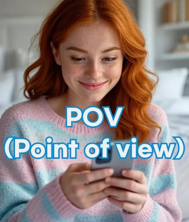 소셜미디어 자막 오버레이 예시