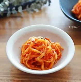 무생채 만드는법 아삭하게 실패 없는 황금레시피 4 완성된 무생채 한 그릇