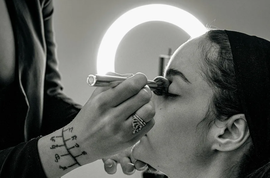 김사랑 인도 메이크업 시선 포인트 분석 12 스튜디오 뷰티 라이팅