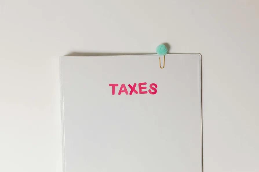 세무 서류 이미지