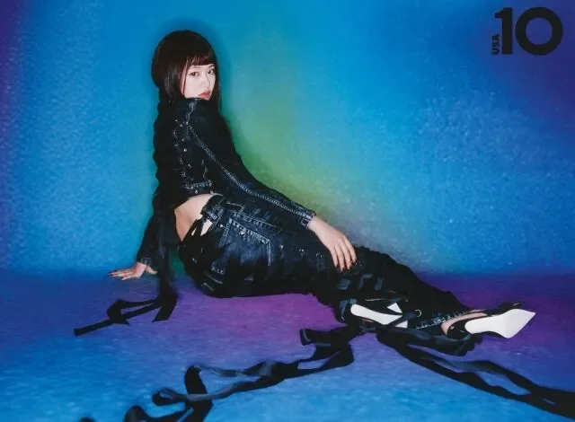 우아한 패션 실루엣