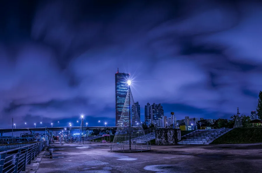 양재천 벚꽃 등축제 야간 라이트업 산책 코스