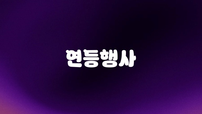 연등행사 일정과 장소 한눈에 정리된 관람 팁 13 연등행사