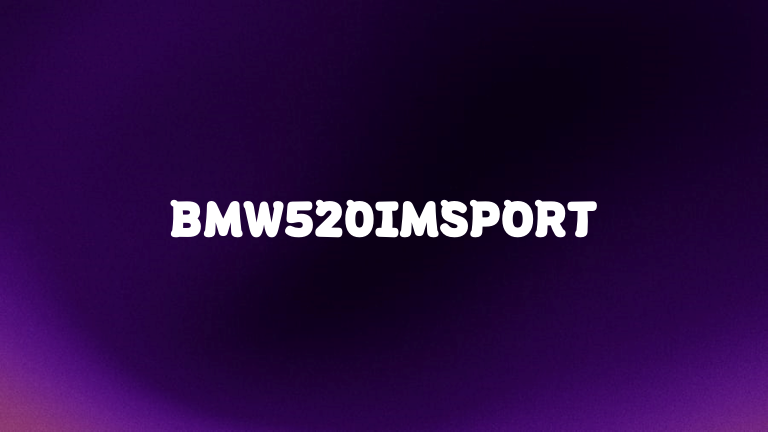 BMW520IMSPORT