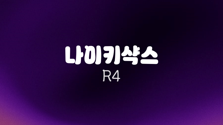나이키샥스 R4