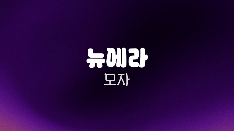 뉴에라 모자